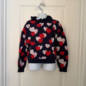 Janie and Jack Heart valentine day sweater